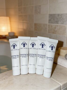 Circadia Cleansing Gel with Salicylic Acid – TRAVEL/SAMPLE 0.17oz ea (5)